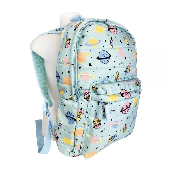 Dmm0057 mochila infantil acolchada azul