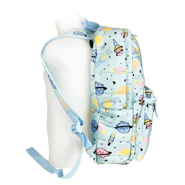 Dmm0057 mochila infantil acolchada azul